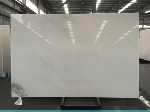 China Pure White Jade Marble Slab