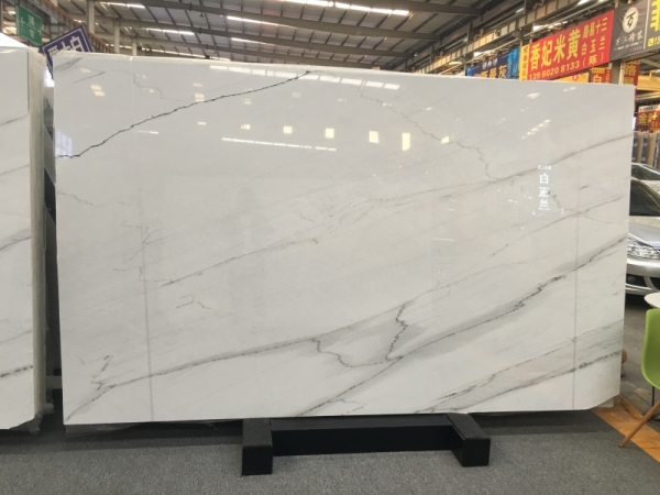 Calacatta Colorado Lincoln White Marble Slab